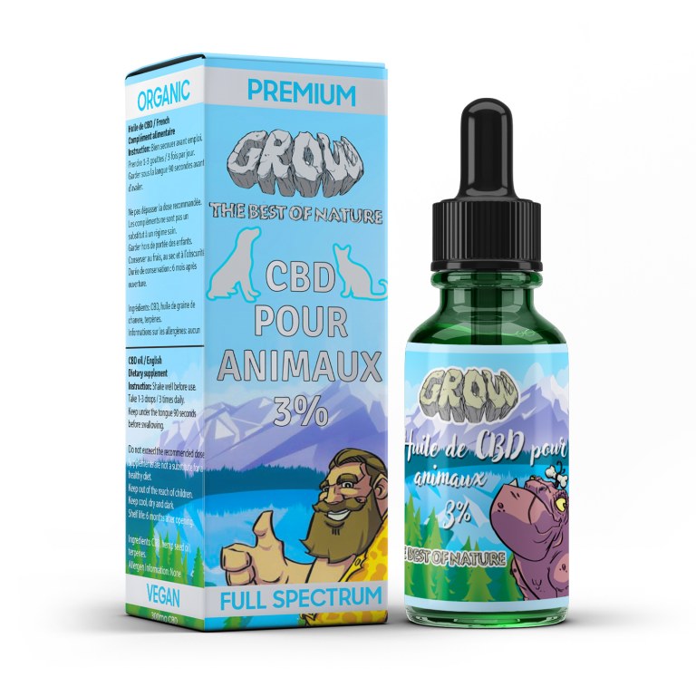 Huile de CBD pour Chien