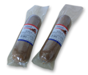 BOUDINS DE CONSERVATION POULET / BOEUF 650g